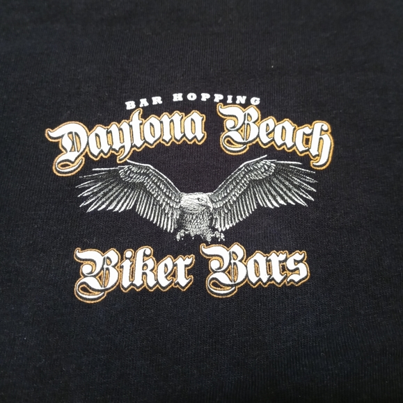 2014 Daytona Beach Biker Bar Hoping Tee - Picture 3 of 5